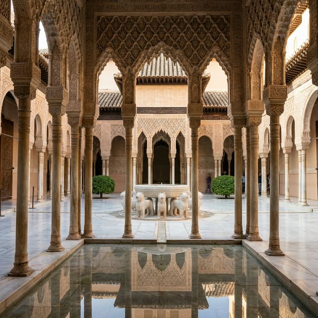 Nasrid Palaces interior